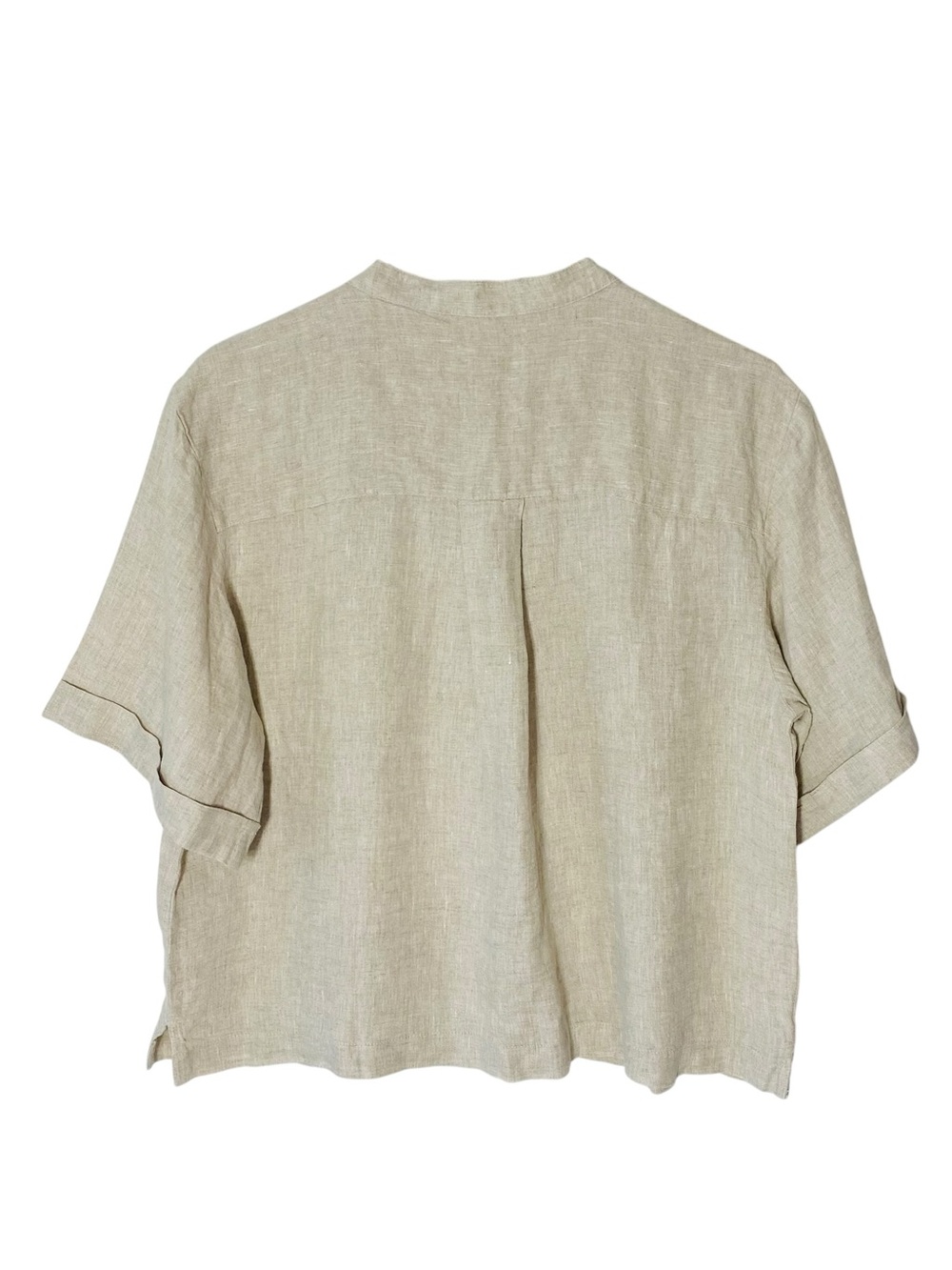 HAVEN WELL WITHIN Boxy Linen Top - Picture 3 of 5